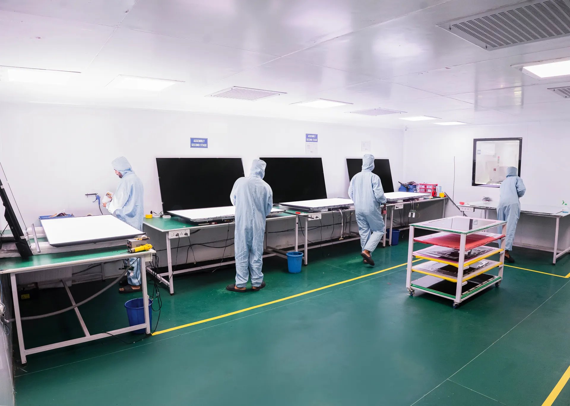 Class 100K Clean Room Panel Assembly